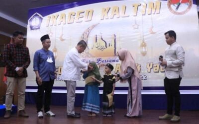 Bangun Silaturrahmi, IKAGEO ITNY Kaltim Gelar Buka Puasa Bersama Anak Panti Asuhan